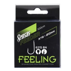 Sensas Feeder 6215 BN Hooks To Nylon 1m